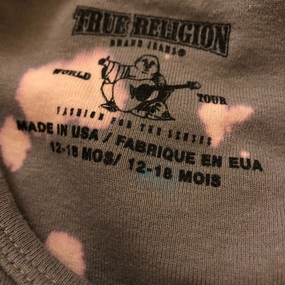 True Religion Baby Onesie Splatter - Picture 2 of 5